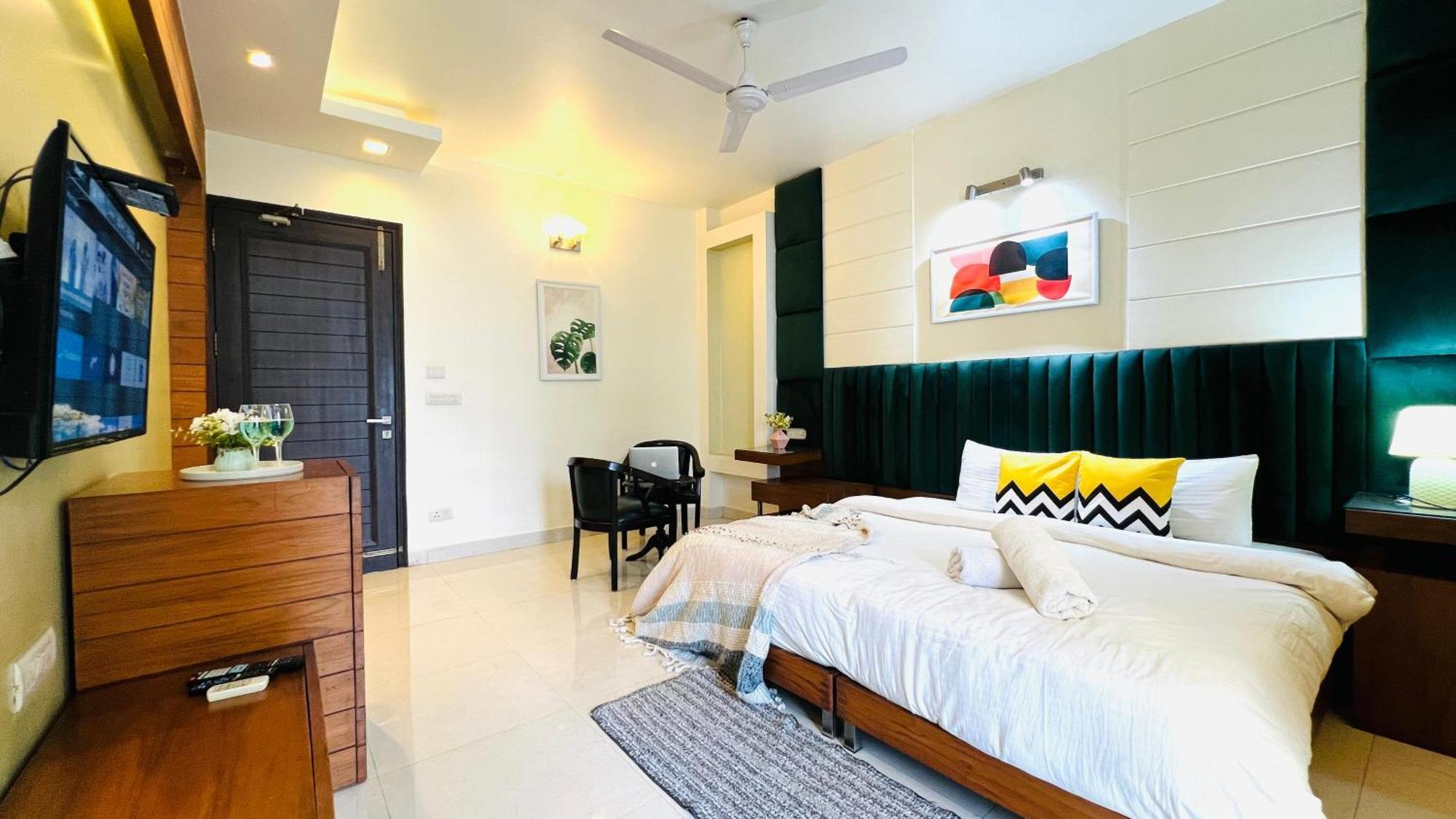 Olive Service Apartments - Greater Kailash New Delhi Ngoại thất bức ảnh